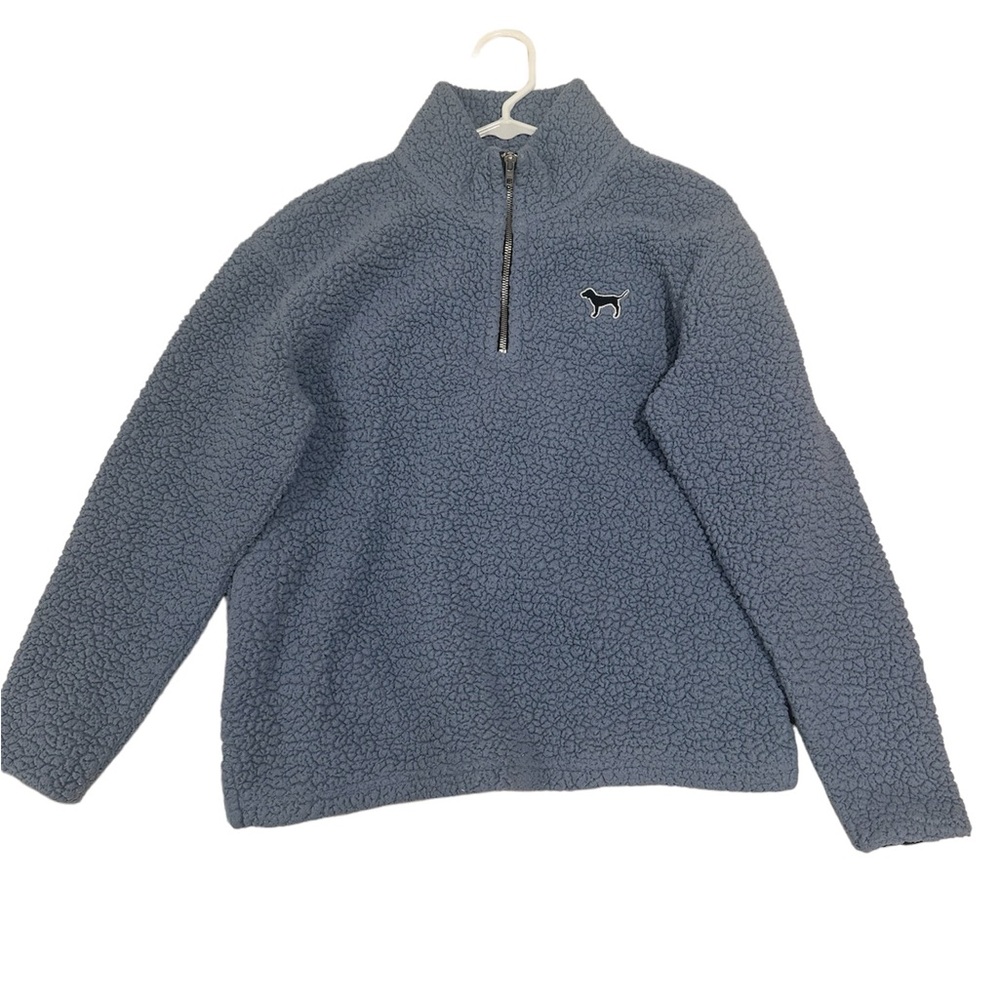 Victoria Secret Pink Sherpa quarter zip